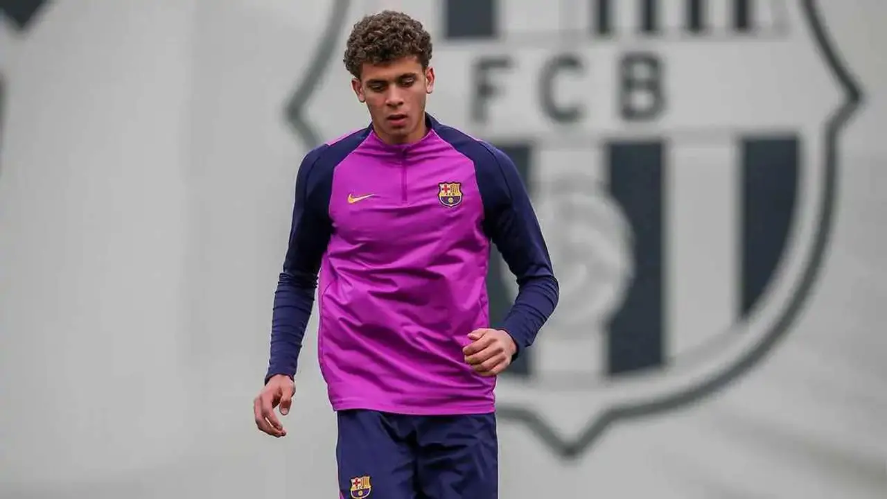 سبب غياب حمزة عبد الكريم عن شباب برشلونة أمام خيمناستيك في الدوري الإسباني